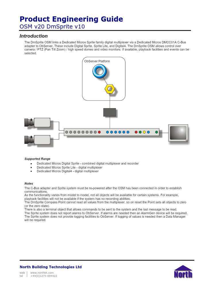 Preview thumbnail of page 1 of the DmSprite Engineering Guide PDF document.